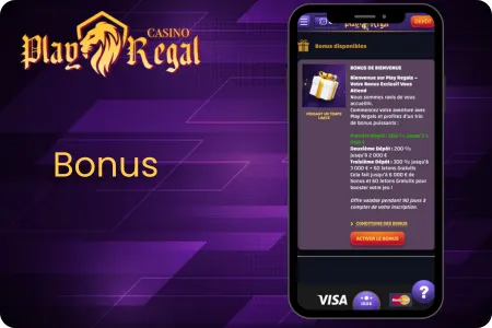 Bonus Play Regal casino