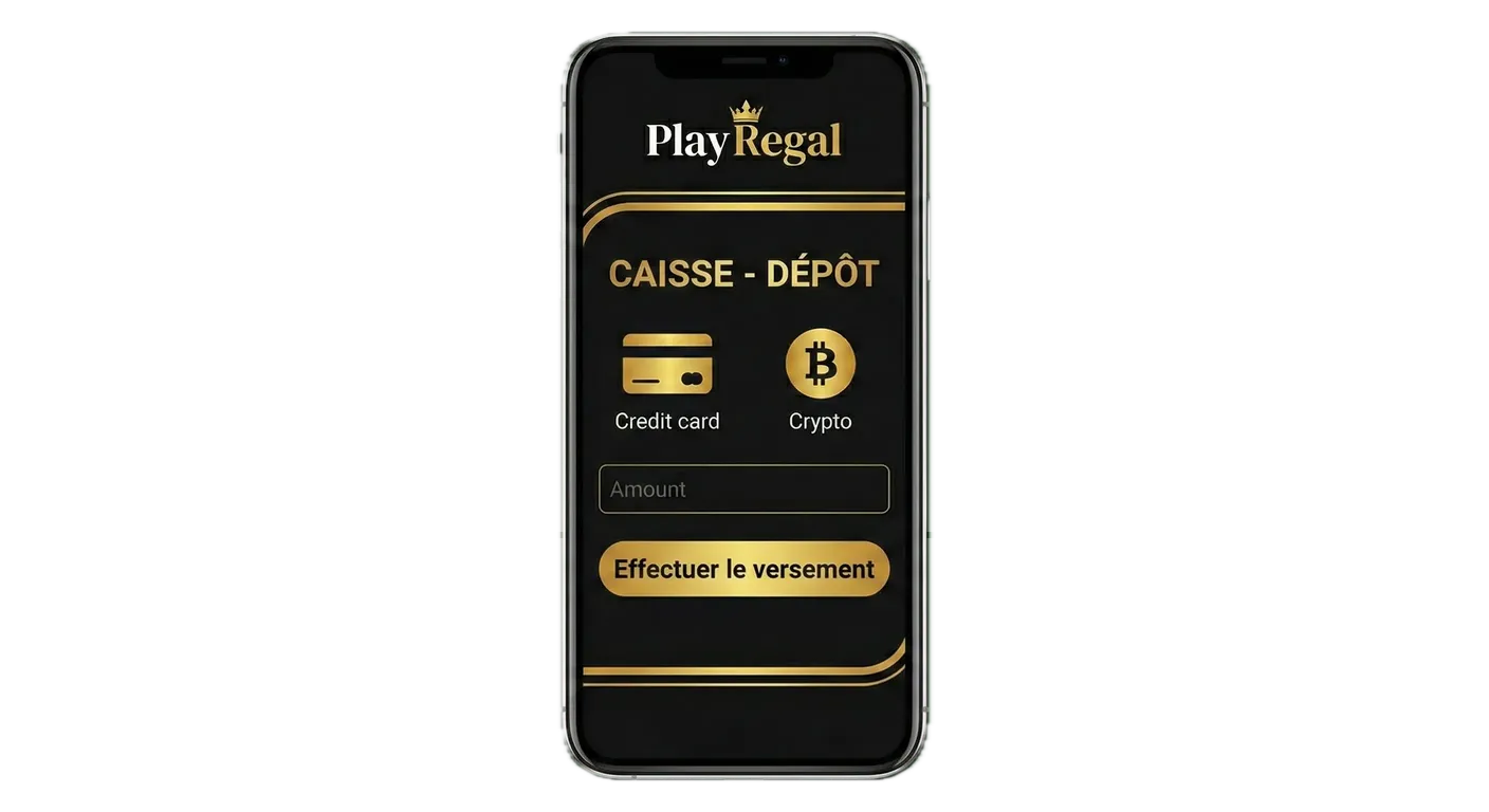 Choisissez un mode de recharge pour votre compte.